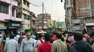 झाझा बाजार में चलाए गए अतिक्रमण हटाओ अभियान 