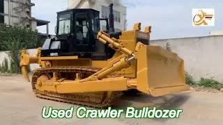6 way blade shantui sd22 second hand bulldozer with hydraulic ripper