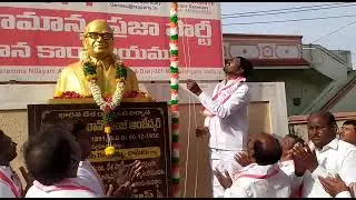 On Telangana Formation day National flag hosting in RSP 🇦🇹 Party office Medchal