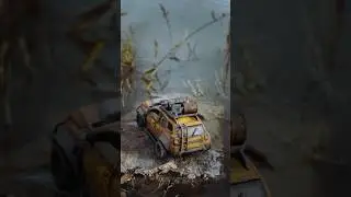 Diecast 4x4 Dacia Duster #postapocalyptic #weathering #scalemodel