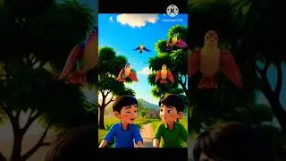 Cartoon Village Picnic (3D Cartoon Animation ) Cartoon Story | Ali And Bilal cartoon episode 1