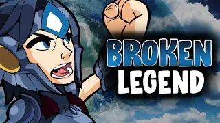 Play this LEGEND while it's BROKEN and DUMB.. | Diamond Brynn Gameplay Brawlhalla
