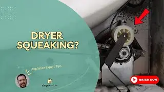 Dryer Squeaking? Fix It Yourself! (Samsung, GE, Whirlpool)