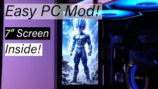 I Put a 7-Inch Screen Inside My PC Case &ndash; Here&rsquo;s How!
