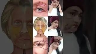 Eyebrow exercise, #hooded eyes #faceyoga #brightskin #glowingskin #beauty #facialexercises #shorts
