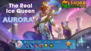 AURORA gameplay walkthrough. Moba legends 5V5 #mobalegends5v5 
