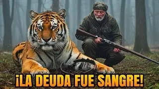 EL CAZADOR SALVÓ AL TIGRE DE LA TRAMPA... ¡PERO LA FORMA EN QUE EL TIGRE LE PAGÓ FUE IMPENSABLE!