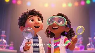 The Science Magic Show 🔬  Fun Learning Poem for Kids  Experiments & Curiosity Song for Children