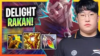 DELIGHT IS A BEAST WITH RAKAN! | HLE Delight Plays Rakan Support vs Morgana!  Season 2025