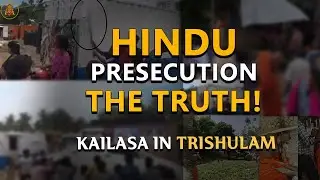 EXPOSING HINDU PERSECUTION: Attack on Hindu Temple and Goshala - KAILASA #hindu #underattack #temple