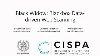 Black Widow: Blackbox Data Driven Web Scanning