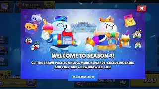 Brawl Stars Welcome to Season 4 - Brawl Pass Snowtel #Shorts