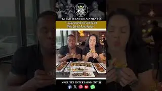 Couple almost get crushed during Mukbang food review #k9gains #funny #food #mukbang