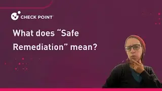 What is Safe Remediation in Check Point Exposure Management's Offering?