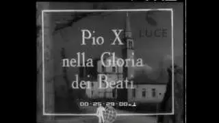 Canonizzazione San Pio X