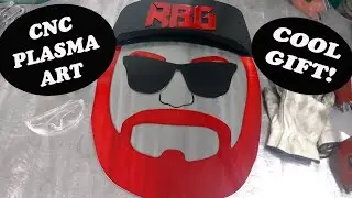 DIY CNC Plasma Art Sign for Red Beard's Garage