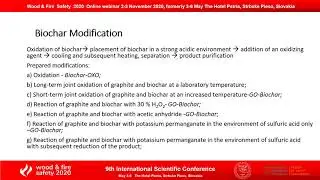 Pyrolysis of Wood Biomass to Obtain Biocharand Its Subsequent Application