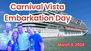 Carnival Vista Embarkation Day