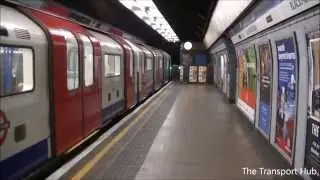 Victoria Line trains at Blackhorse Road