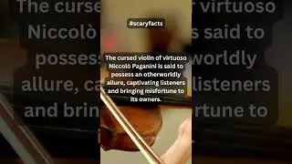 The Cursed Musician's Violin #shorts #scaryfacts