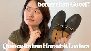 Are they really better than Gucci? Honest Quince Italian Leather Horsebit Loafers review