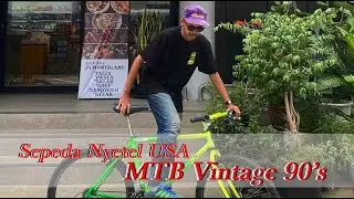 Sepeda Nyetel USA‼️MTB Vintage 90's ‼️Marin Pine Mountain