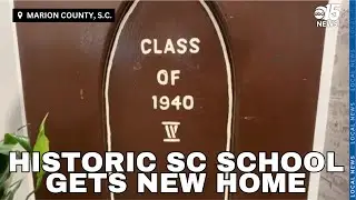 Historic SC school gets new home in Conway