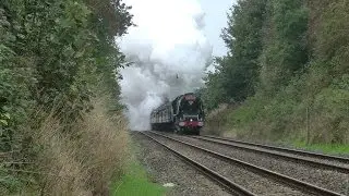 LMS 46233 The Thames Clyde Express 12/10/13.
