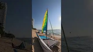 Clubloongchat :  Windsurfing Club, hobbycat #windsurf #sea #pataya #sailing #wind #hobbycat