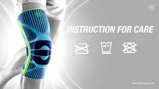BAUERFEIND Sports Knee Support Doffing Guide