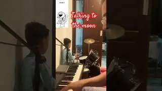 Talking to the Moon | Bruno Mars | learning the song on drums #brunomars #talkingtothemoon