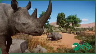 black rhino habitat | Aloe Dunes | Ep 6 | speed build | planet zoo