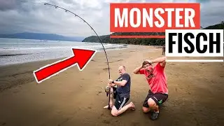 AAL-UWE kurz vorm UMFALLEN beim Angeln auf diesen RIESENFISCH - Wird dieser Angler das &uuml;berleben? 🙈