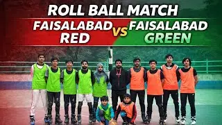 Roll Ball Match Faisalabad Red VS Faisalabad Green
