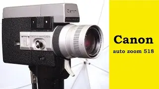 кинокамера Canon 518 auto zoom super 8 aperture does not work super 8 super8