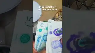 &pound;150 to stuff. #money #shorts30 #subscribetomychannel #cashenvelopesystem #debtfreecommunity