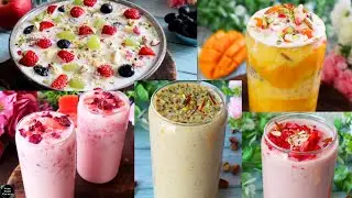 5 Must-Try QUICK & EASY Refreshing Drinks | Ramadan Iftar Drinks Recipes | Summer drinks recipe