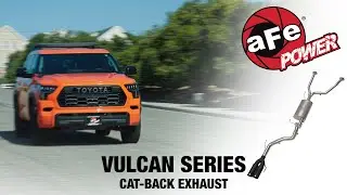 Hear the aFe POWER Toyota Sequoia Cat-Back Exhaust
