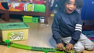 Toyvelt Create a Road Dino Set #unboxing #toyreview