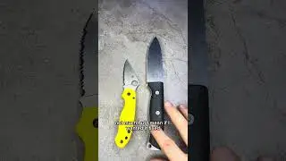 Spyderco Para 3 MagnaCut vs White River Ursus 45 MagnaCut | EDC vs Fixed Blade