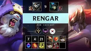 Rengar Support vs Nami - KR Master Patch 25.15