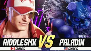SF6 | RiddlesMK (Terry) vs Paladin (Akuma) | Street Fighter 6