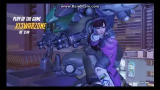 OVERWATCH TROLL 2|DVA 2 rocket kills lol