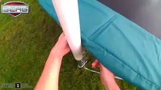 BERG trampoline Safety Net Comfort  assembly movie