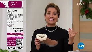 Bzees Machine Washable Faux FurLined Bootie