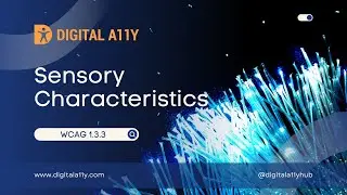 Understanding WCAG SC 1.3.3 Sensory Characteristics (Level A)