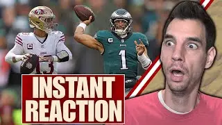 49ers Eagles Wild Card Instant Reaction: Brock Purdy vs. Jalen Hurts