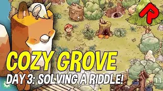 DAY 3: Solving the Square Tree Riddle! | COZY GROVE gameplay #3
