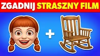 Zgadnij STRASZNY FILM po Emoji | Quiz o Horrorach | Edycja Halloween
