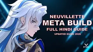NEUVILLETTE ULTIMATE BUILD! Best Guide - Artifacts, Weapons, Teams and More | Genshin Impact [HINDI]